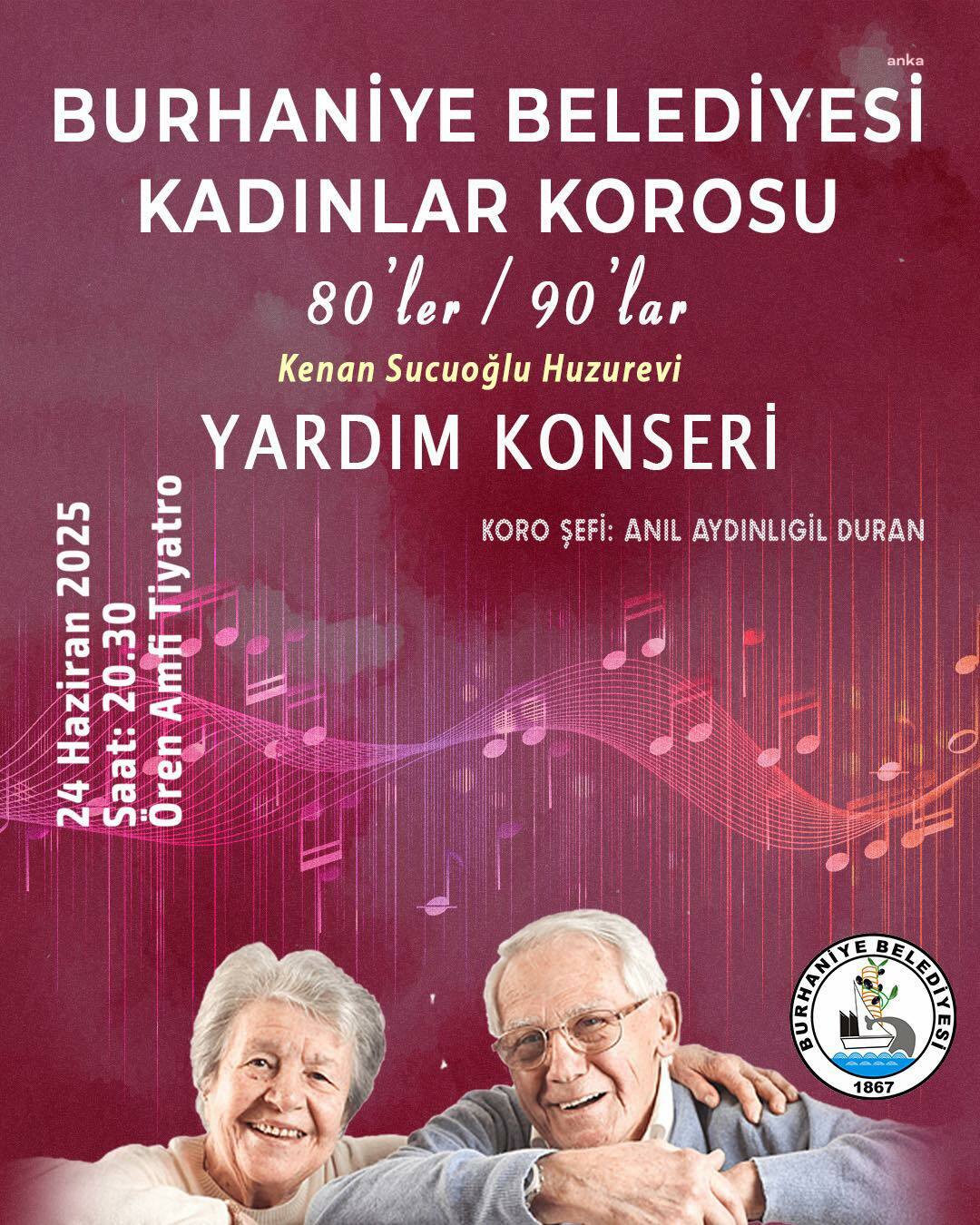 Burhaniye Belediyesi Kadınlar Korosu’ndan huzurevi yararına konser