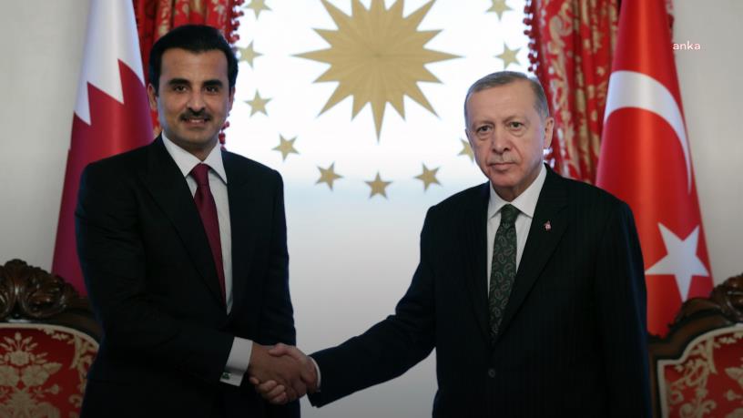 Cumhurbaşkanı Erdoğan, Katar Emiri Şeyh Al Sani ile telefonda görüştü
