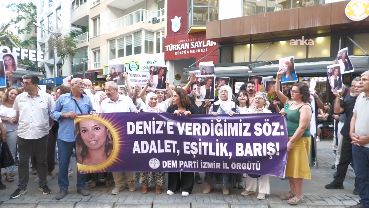 İzmir’de Deniz Poyraz anması... “Gerçek adalet için mücadeleyi sürdüreceğiz”