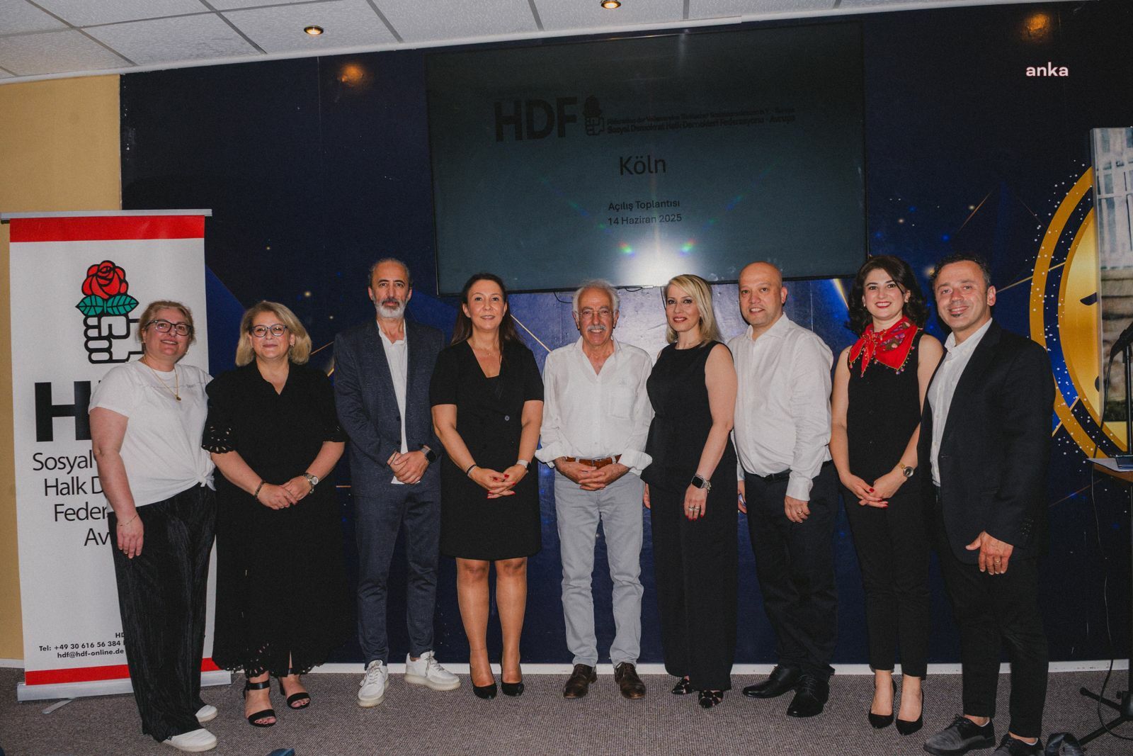 Sosyal Demokrat Halk Dernekleri Federasyonu'nun Köln Şubesi açıldı