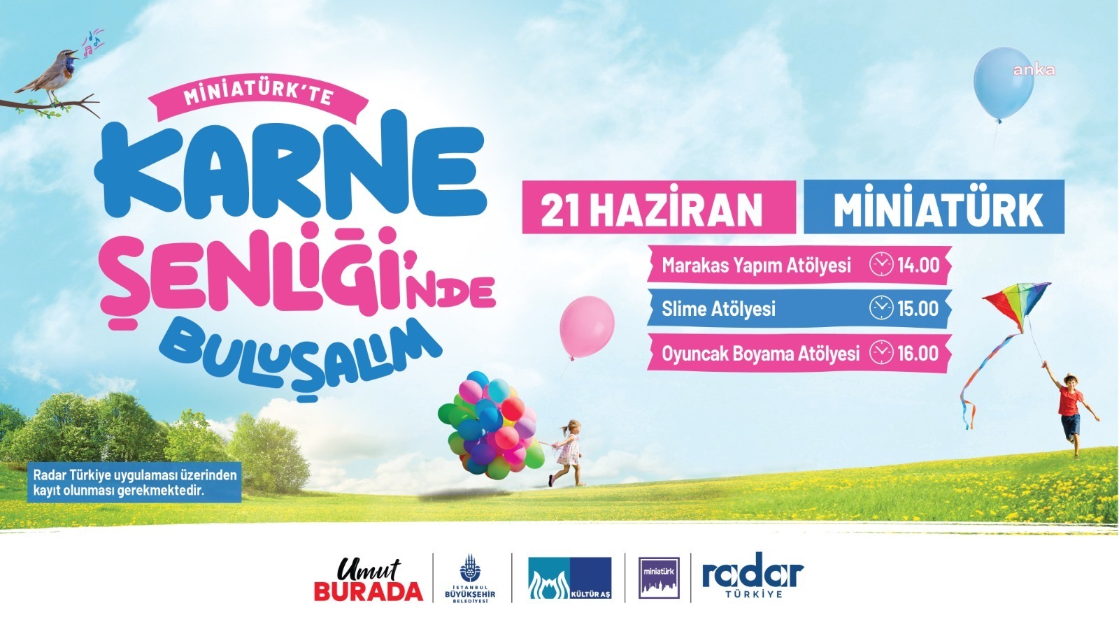 İBB’den karne hediyesi: Şenlik, atölye, müze ve kitap indirimi