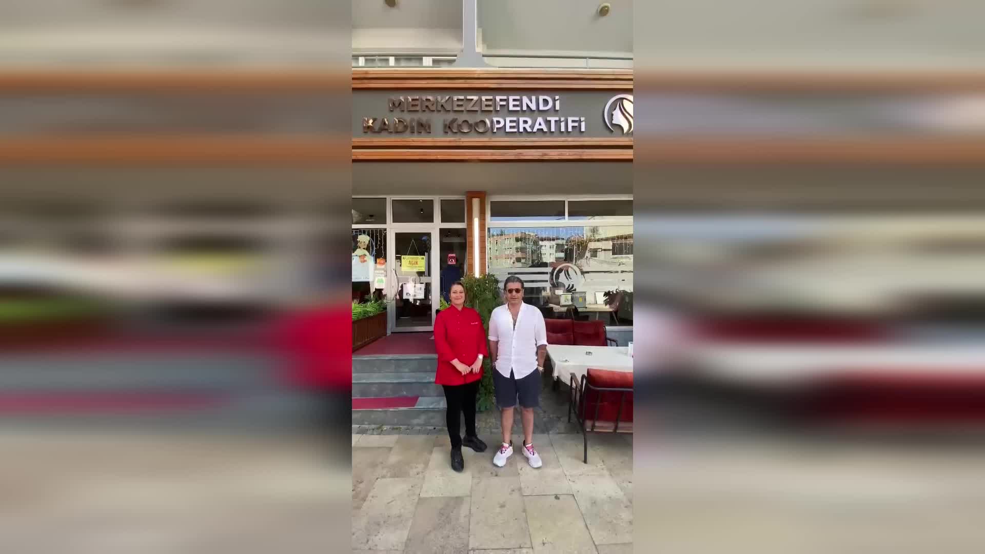 Merkezefendi Kadın Kooperatifi, şef Amani ile yöresel lezzetleri tanıttı