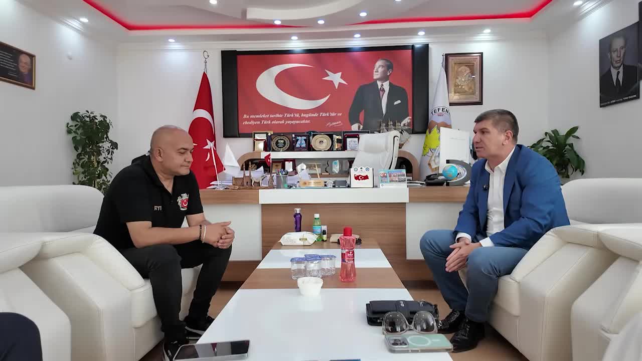 Burdur Belediye Başkanı Ercengiz’den Tefenni Belediye Başkanı Alagöz’e ziyaret