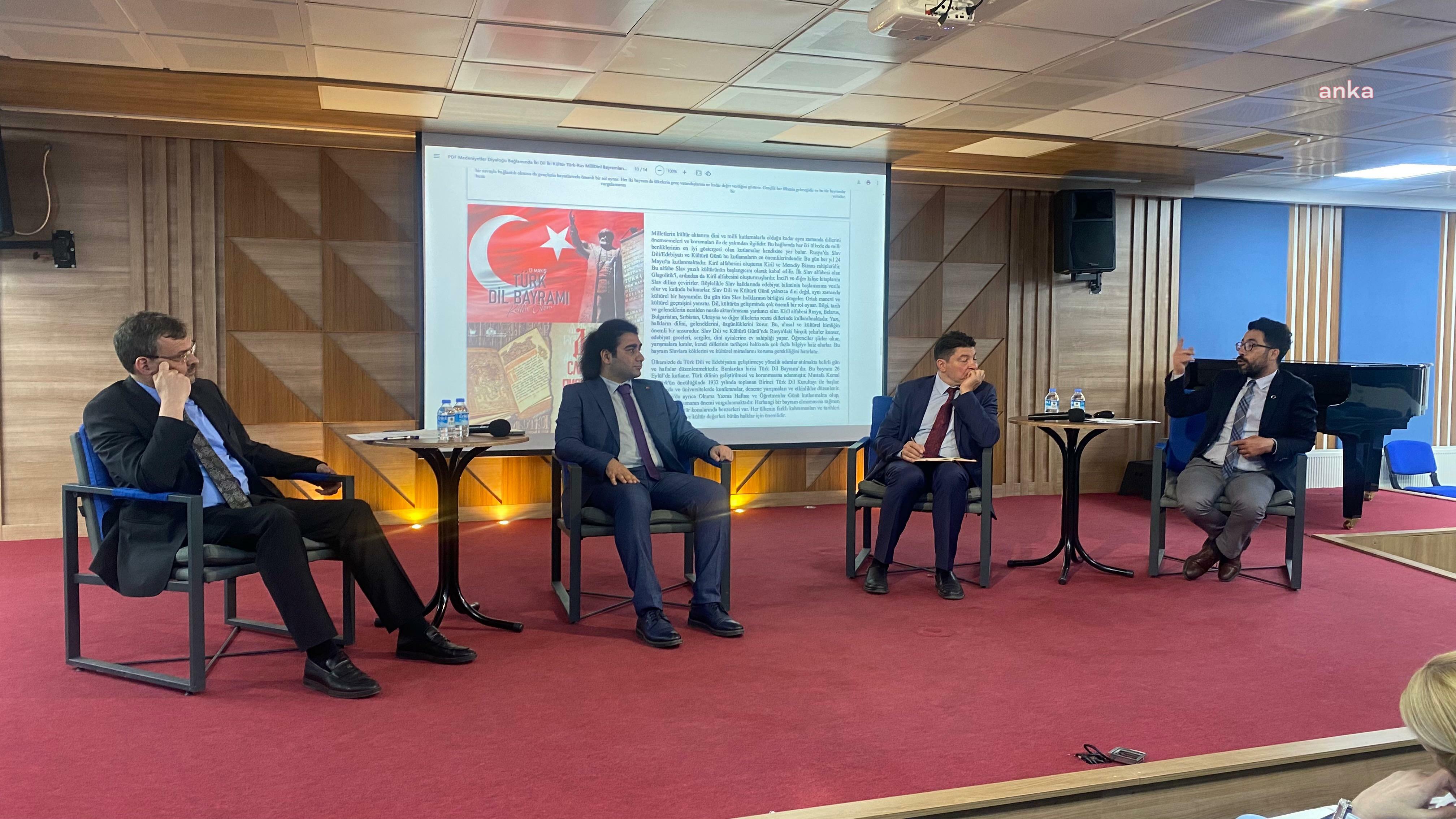 “Tarihsel Derinlik, Kültürel Yakınlık: Türkiye-Rusya Medeniyet Diyaloğu” Rus Evi Ankara’da ele alındı