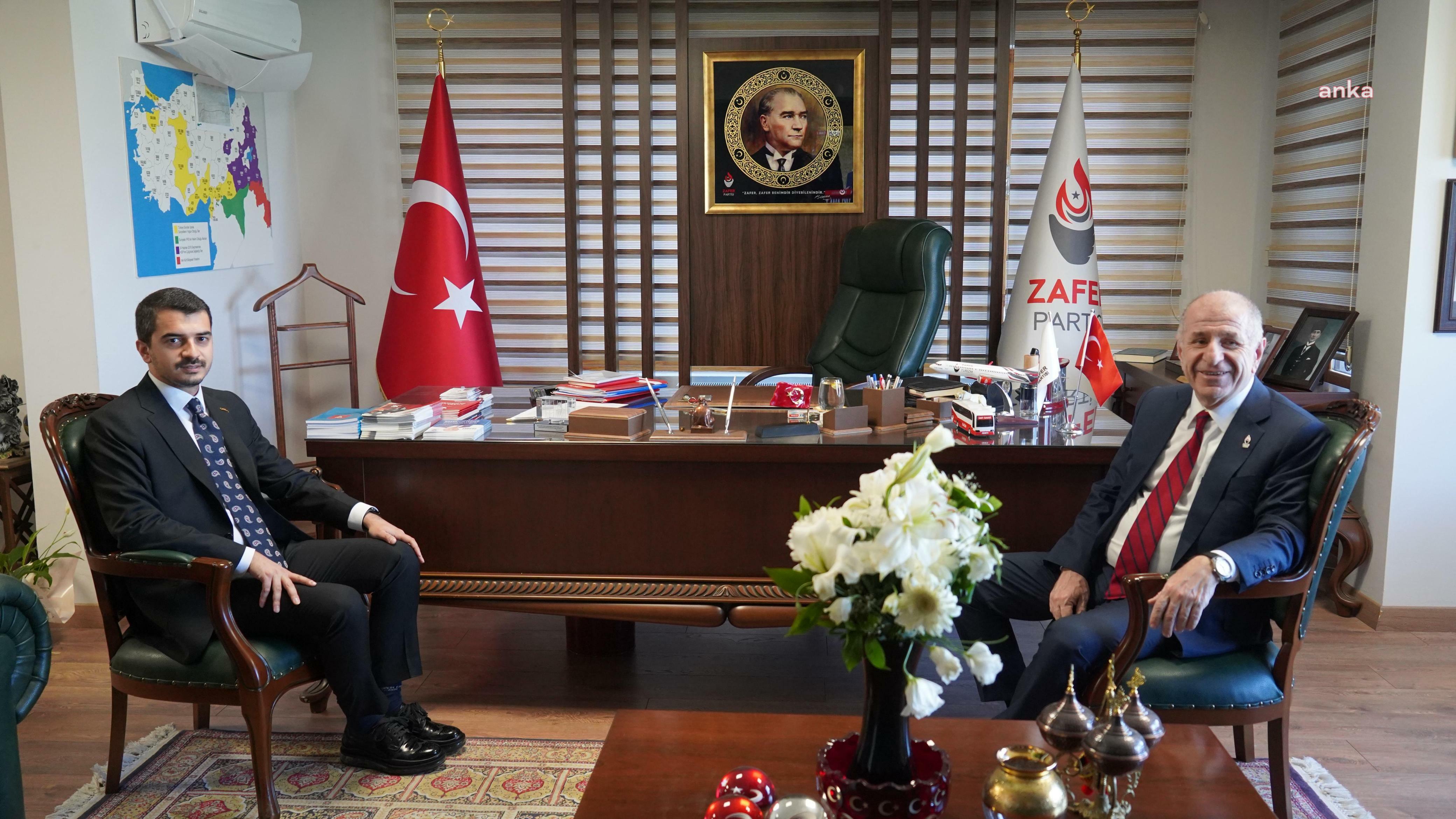 Çankaya Belediye Başkanı Hüseyin Can Güner'den, Ümit Özdağ’a ziyaret