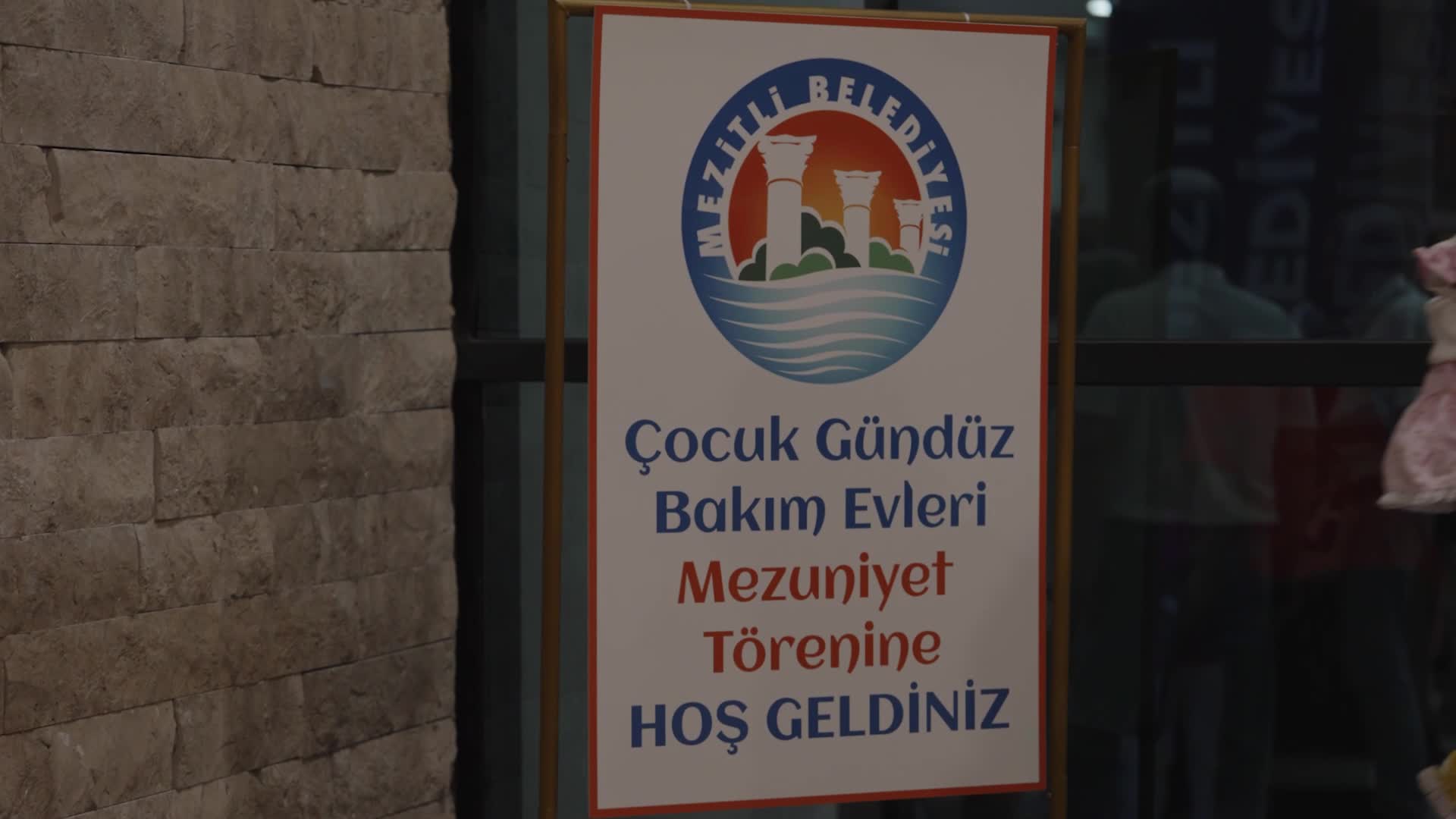 Mezitli Belediye kreşlerinde mezuniyet heyecanı
