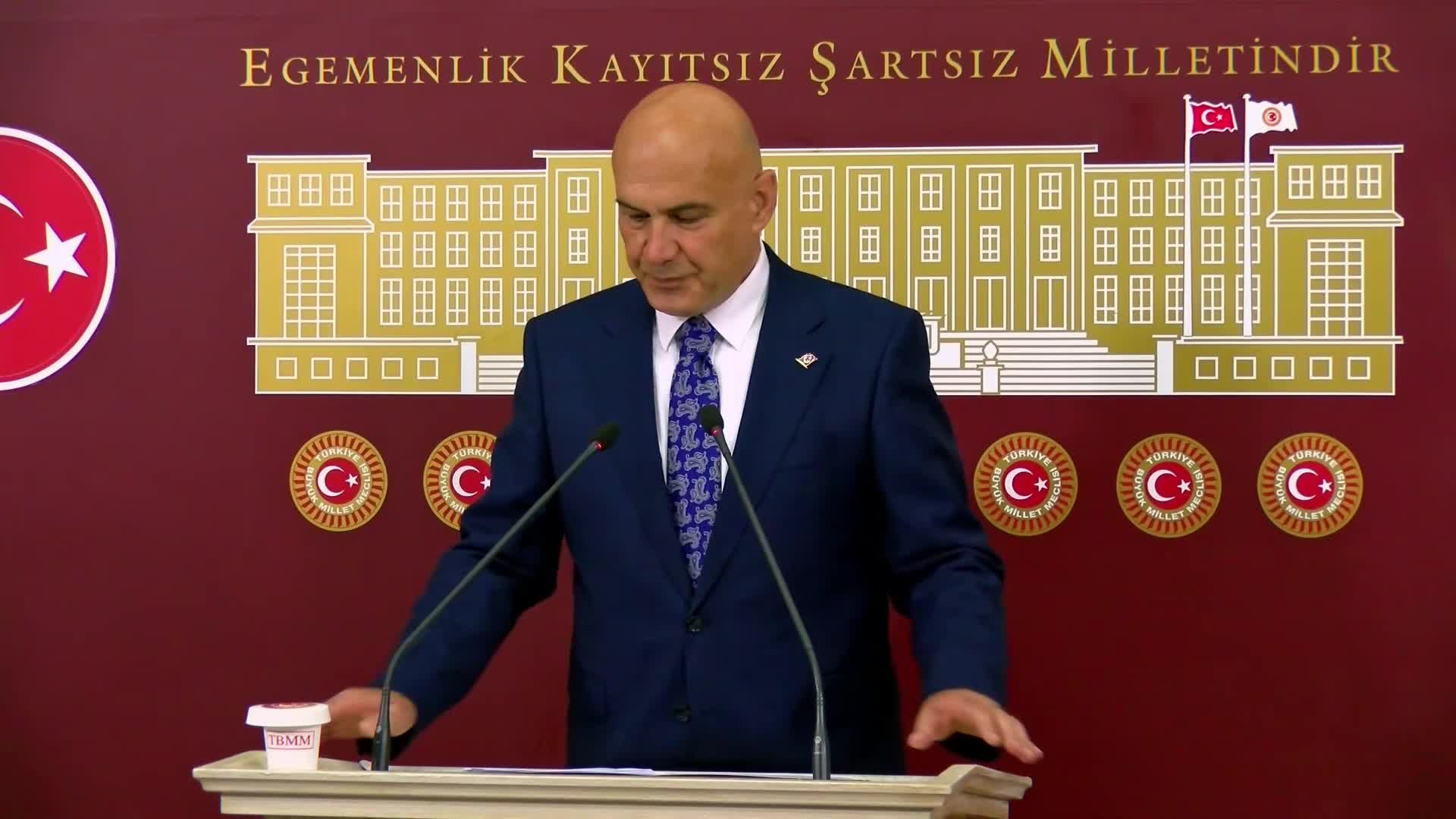 İYİ Partili Çömez, DEM Partili Aslan'ın Meclis'ten üç birleşim çıkarma cezası verilmesi için TBMM Başkanlığına başvurduklarını açıkladı