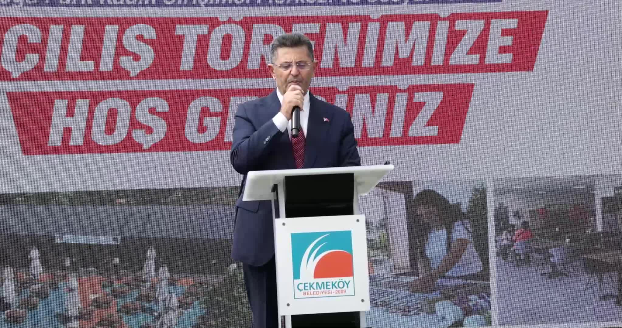 Çekmeköy'de bulunan Doğa Park'ın kafe alanı, 'Kadın Girişimci Merkezi ve Sosyal Tesise'ne dönüştürüldü