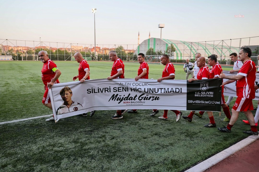 Silivri’de Müjdat Gürsu anısına veteran spor etkinliği