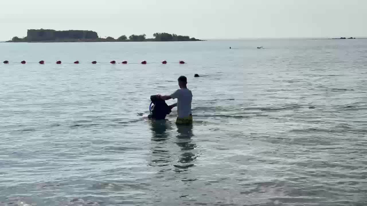 Yumurtalık Belediyesi'nden Dervişiye Sahili’nde su altı temizliği