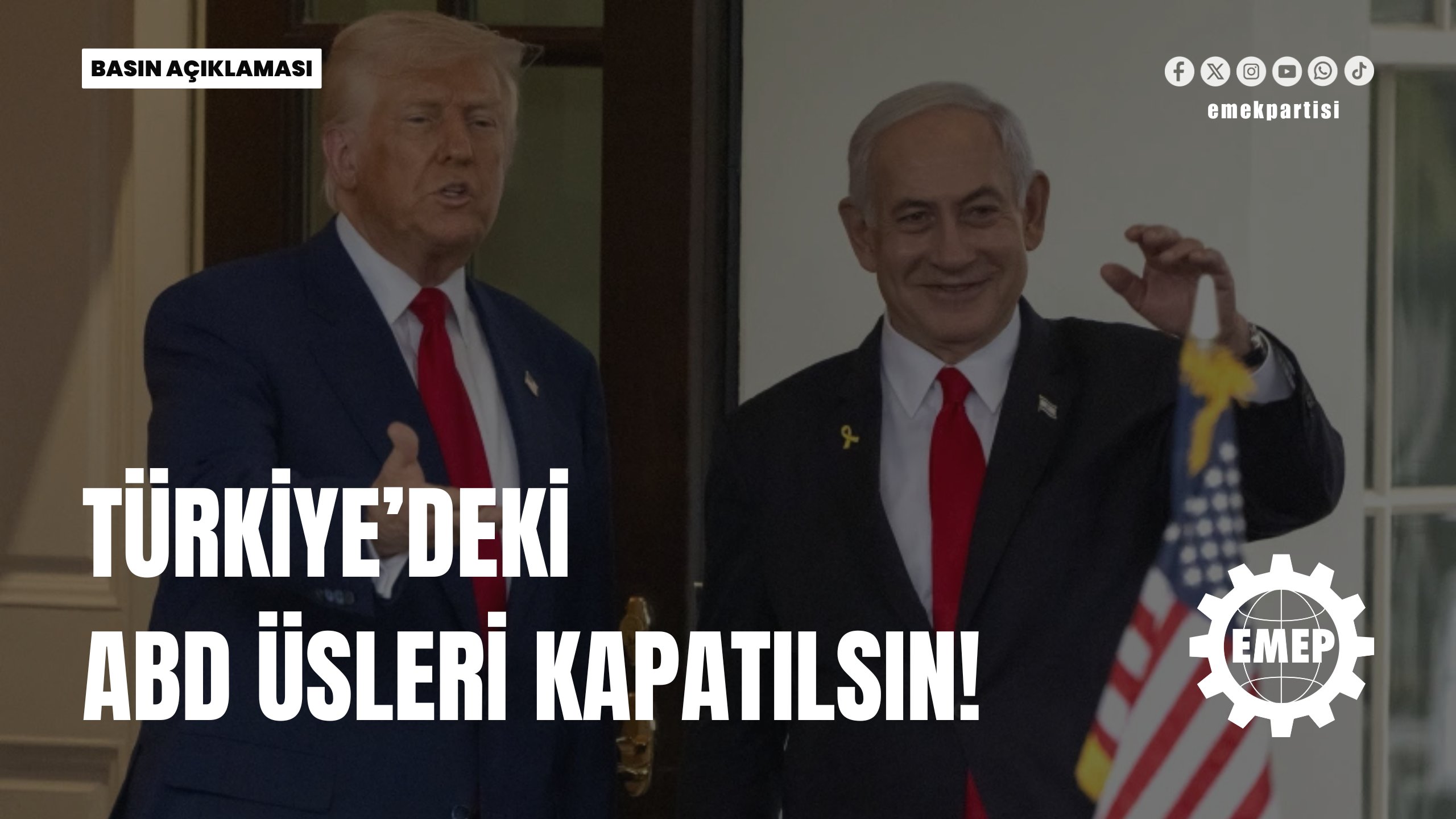 ABD'nin İran'ın nükleer tesislerine saldırısı... Emek Partisi: "NATO üsleri kapatılmalı ve ABD ile NATO’nun Türkiye’deki varlığı sonlandırılmalıdır"