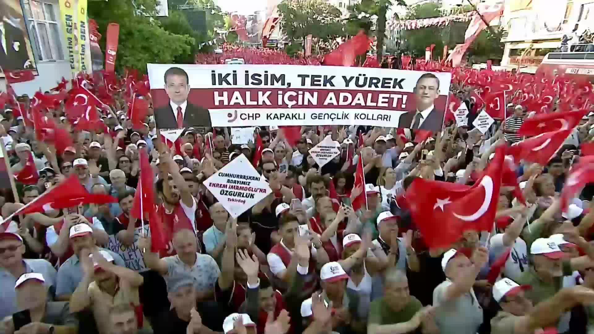 Özgür Özel Tekirdağ'da... Özel: "Bu iktidarın değişmesi şarttır"