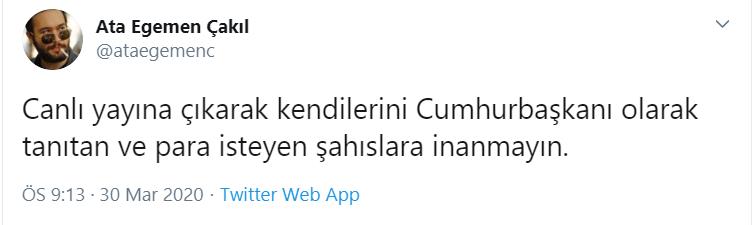 ÜNİVERSİTE ÖĞRENCİSİ YARDIM KAMPANYASINI ELEŞTİRDİĞİ GEREKÇESİ İLE GÖZALTINA ALINDI