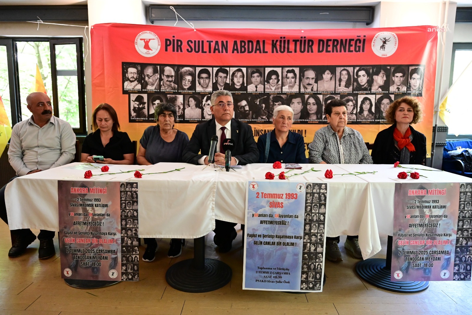 Pir Sultan Abdal Kültür Derneği Genel Başkanı Erçe: 2 Temmuz’da bir kez daha Sivas’tayız
