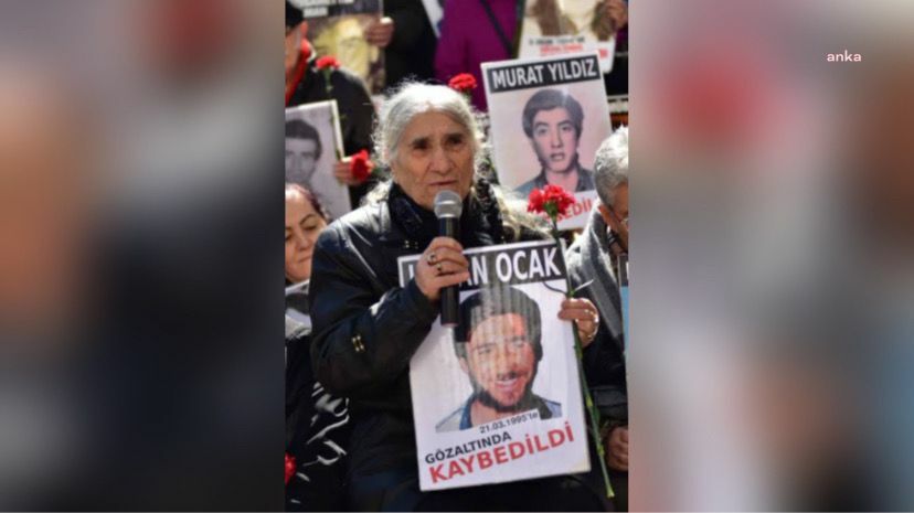 DEM Parti: Kalp krizi geçirerek yoğun bakıma alınan Cumartesi Annesi Emine Ocak'a şifalar diliyoruz