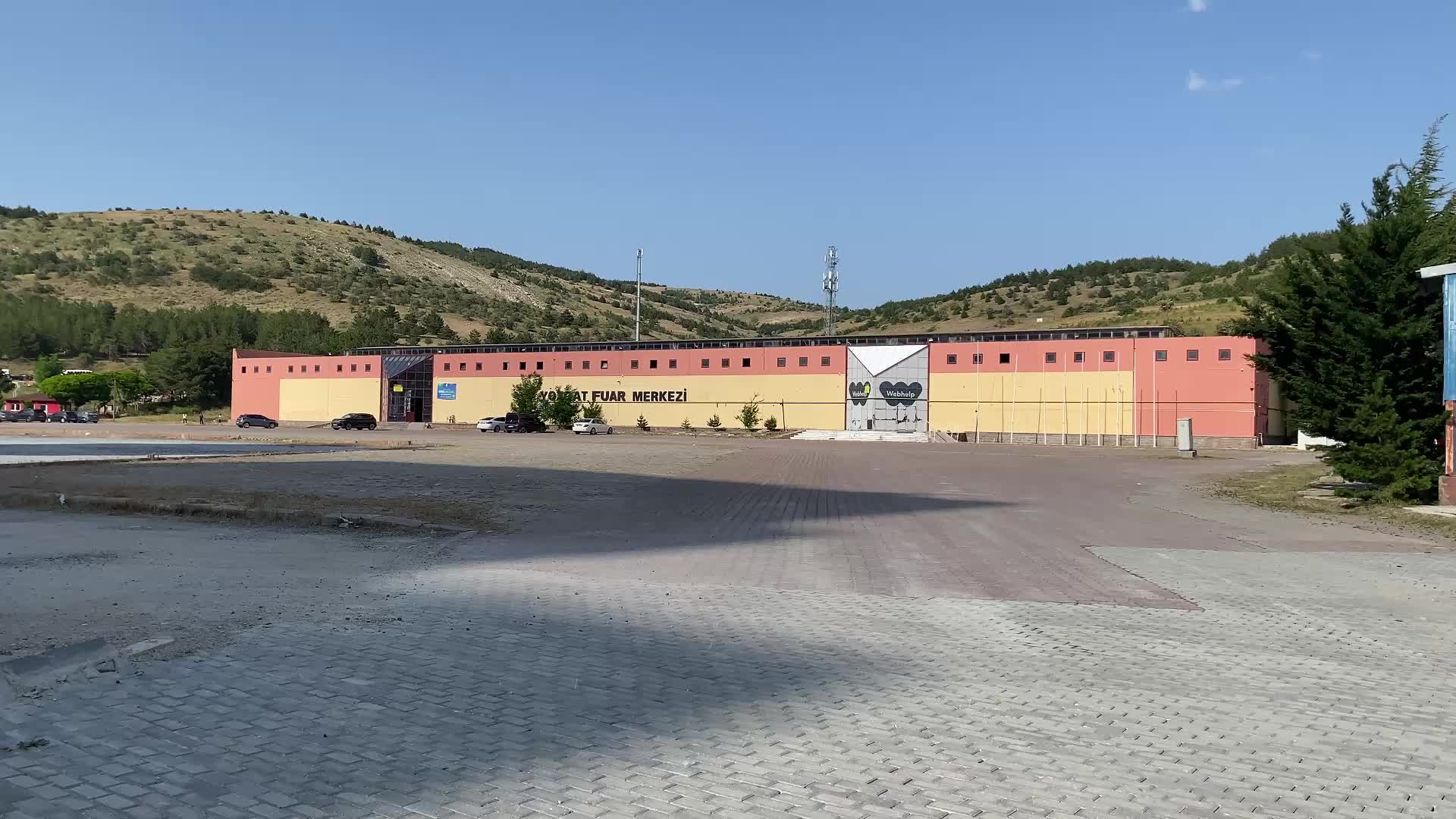 Yozgat’ta kapalı fuar alanı bu kez kapılarını sporculara açtı