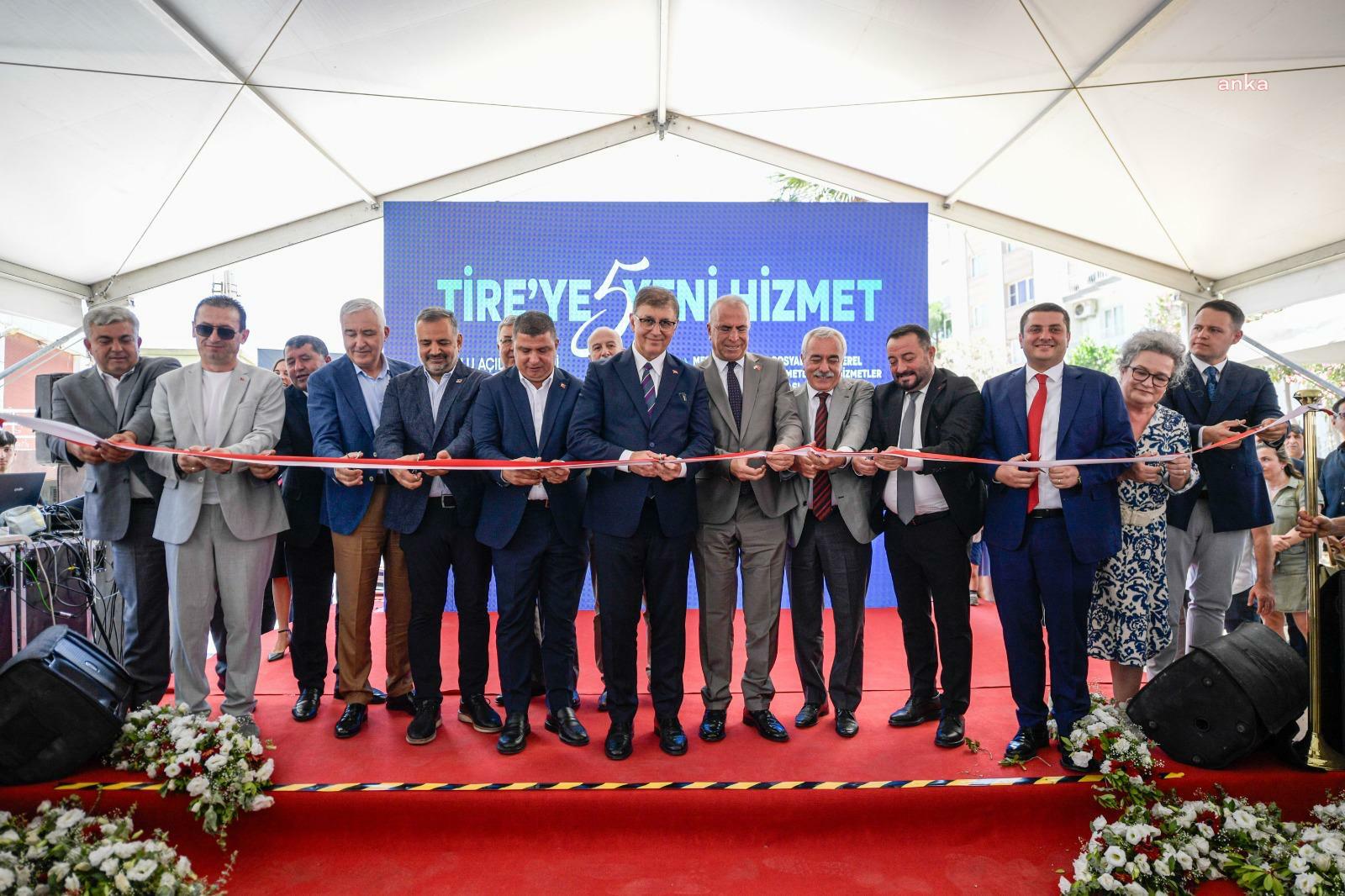 İzmir Büyükşehir Belediyesi'nden Tire’de açılış rüzgârı