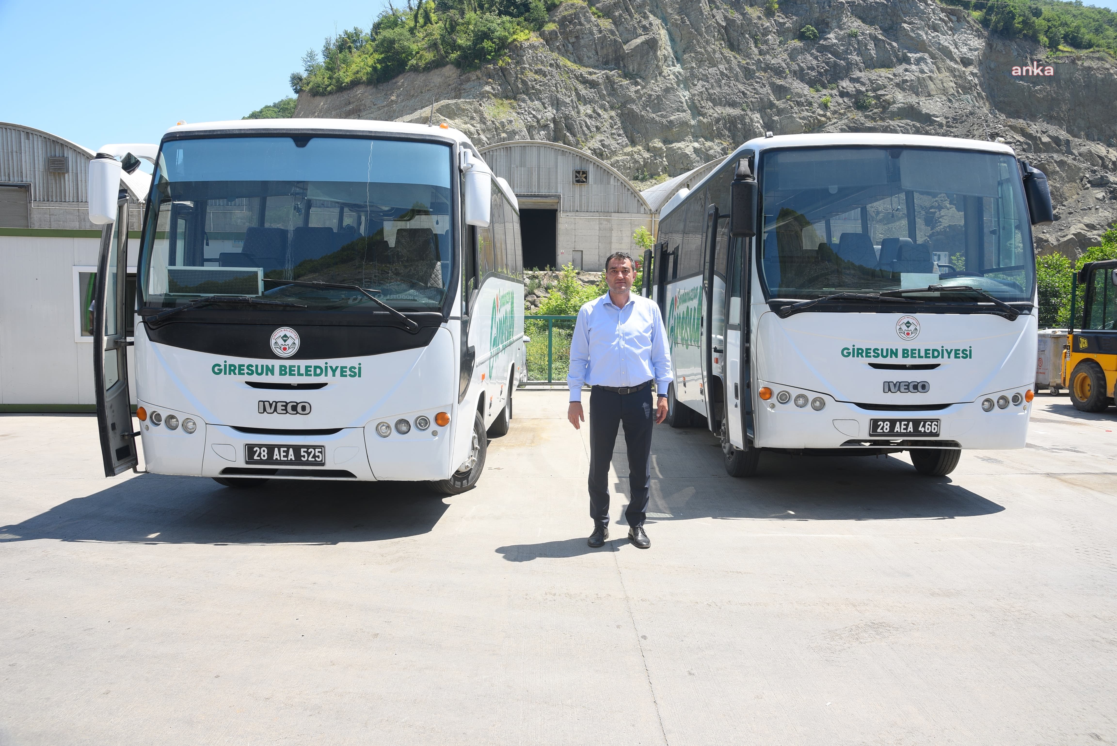Giresun Belediyesi, araç filosuna 2 otobüs kazandırdı