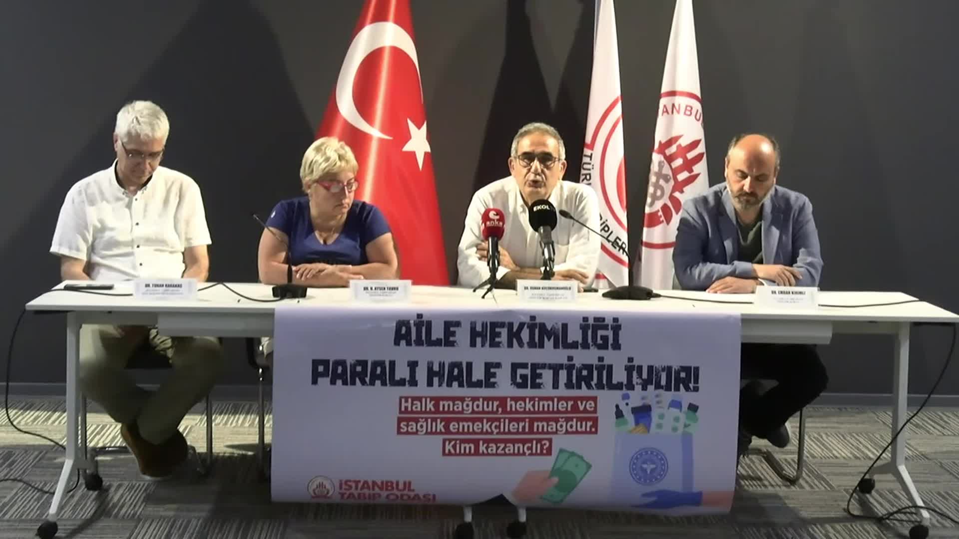 İstanbul Tabip Odası: ''Birinci basamakta paralı sağlık pekiştiriliyor''