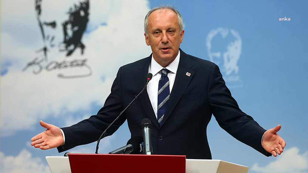 Muharrem İnce: Bütün yol arkadaşlarımı CHP'ye üye olmaya davet ediyorum