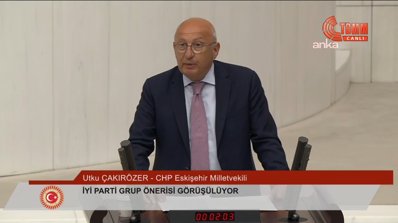 CHP’li Utku Çakırözer: "Aman Trump kızmasın. Aranız bozulmasın." diye bir kınama dahi yok