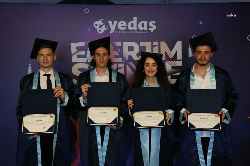 YEDAŞ'ın "Enerjim Sizinle" MT Programı ilk mezunlarını verdi