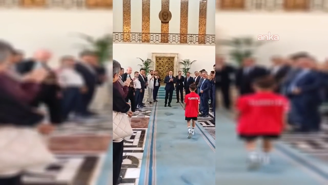 Cumhurbaşkanı Yardımcısı Yılmaz, KKTC Başbakanı Üstel ile görüştü