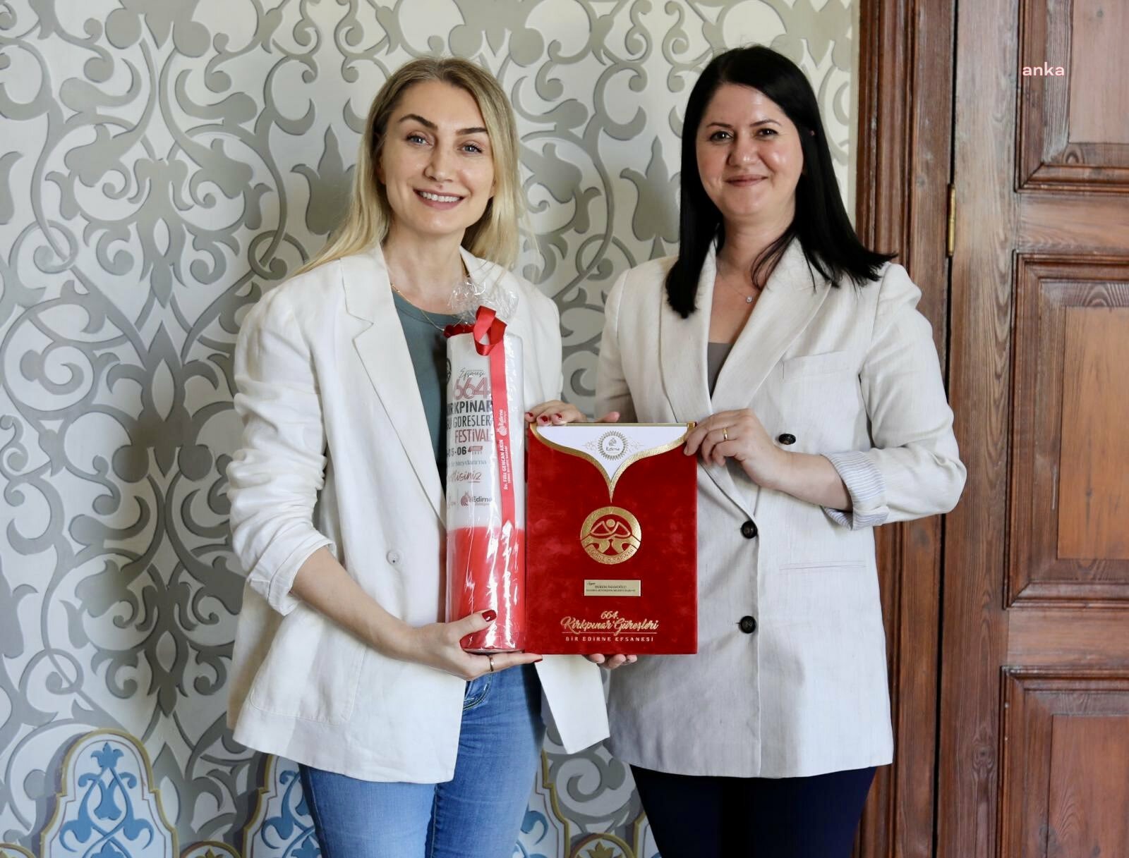 Edirne Belediye Başkanı Filiz Gencan, Dilek İmamoğlu'nu Kırkpınar’a davet etti
