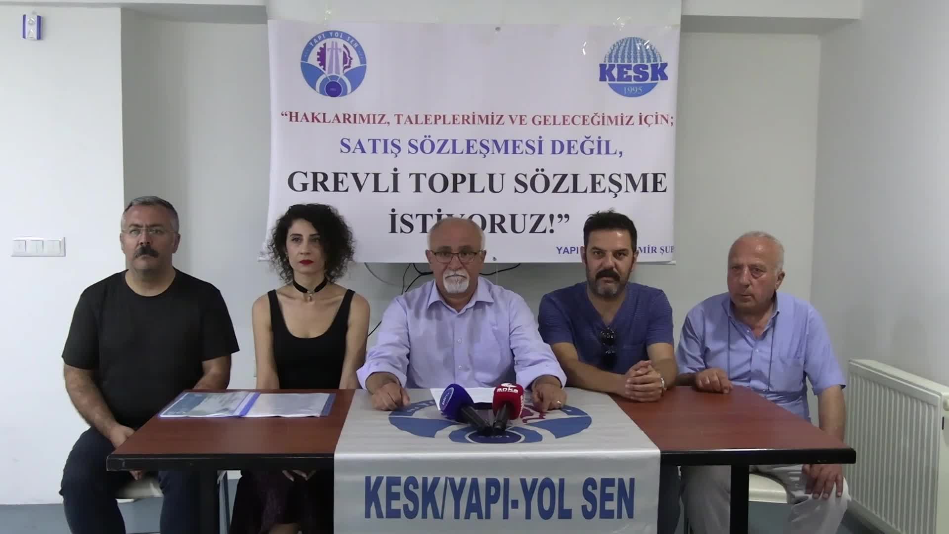 Yapı-Yol Sen İzmir Şube Başkanı Küçükkaya: "En düşük memur maaşı yoksulluk sınırına çekilsin"