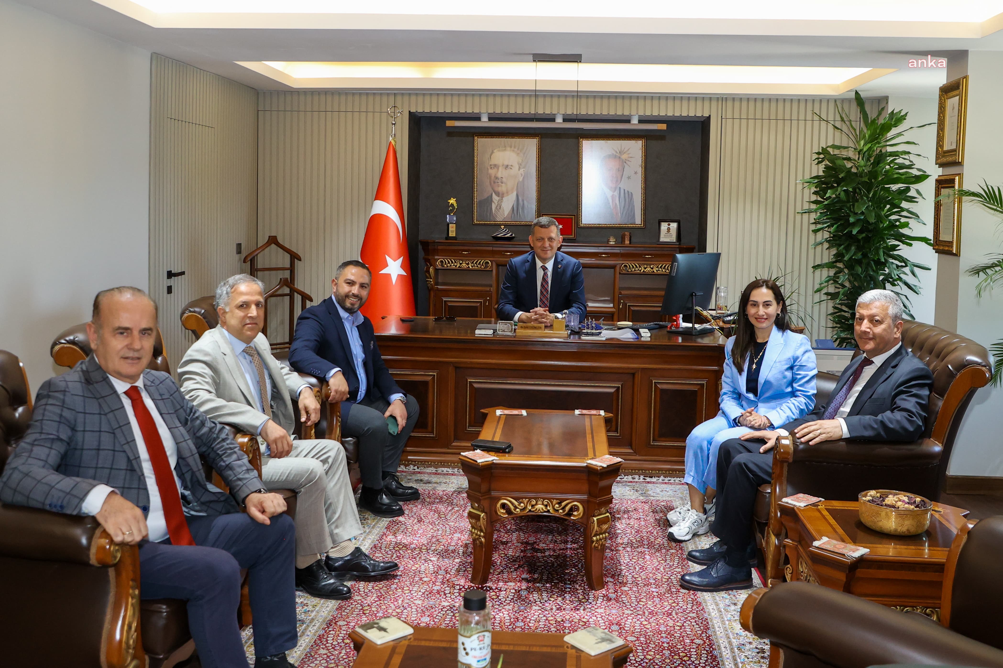 Beykoz Belediye Başkan Vekili Gürzel Kaymakam Ürkmezer’i makamında ziyaret etti