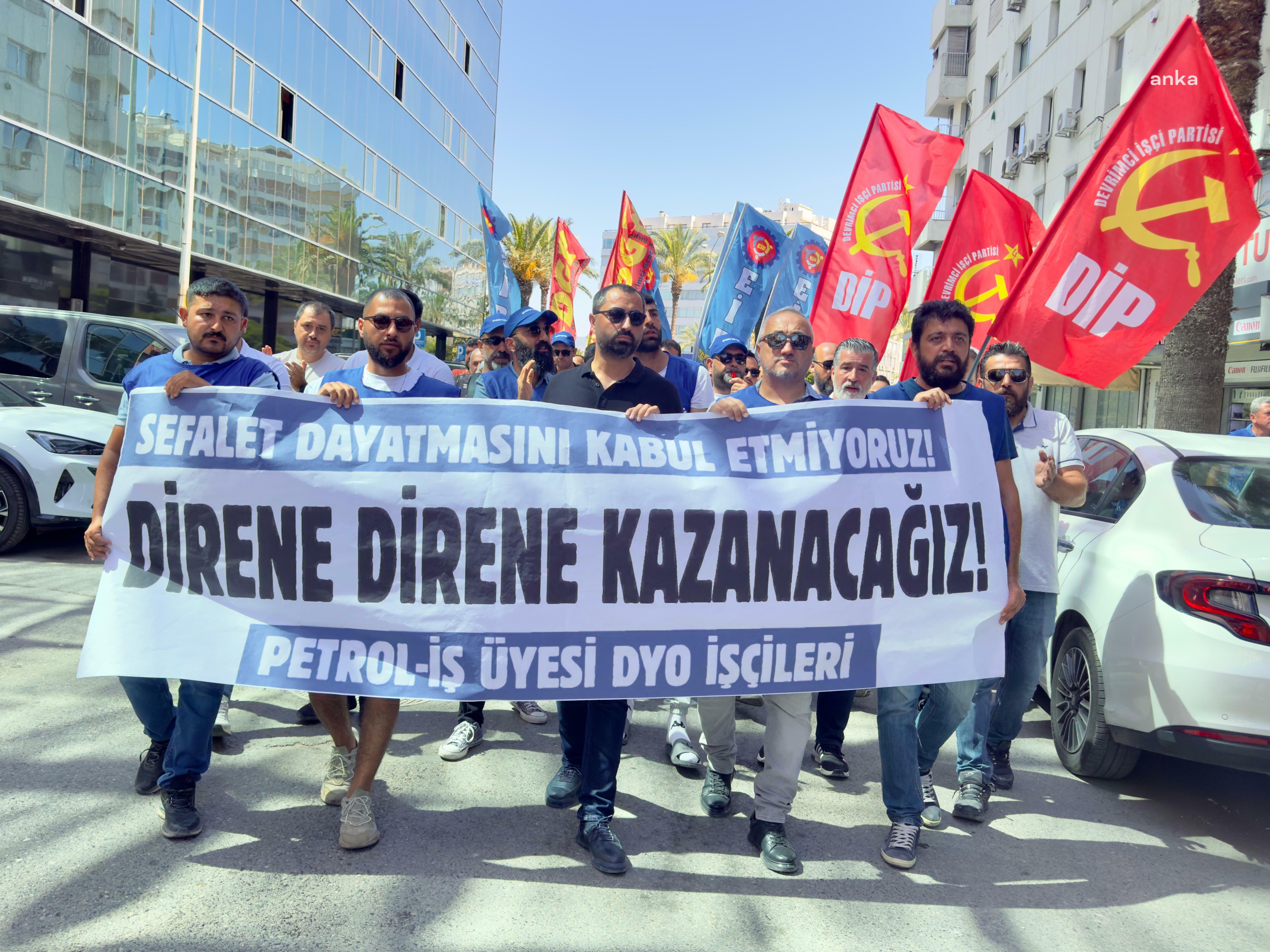 DYO Boya’dan 'grev' açıklaması: Yüzde 97,1 oranında artışla aylık ortalama 128 bin TL teklif edilmesine rağmen bugüne kadar anlaşma sağlanamamıştır