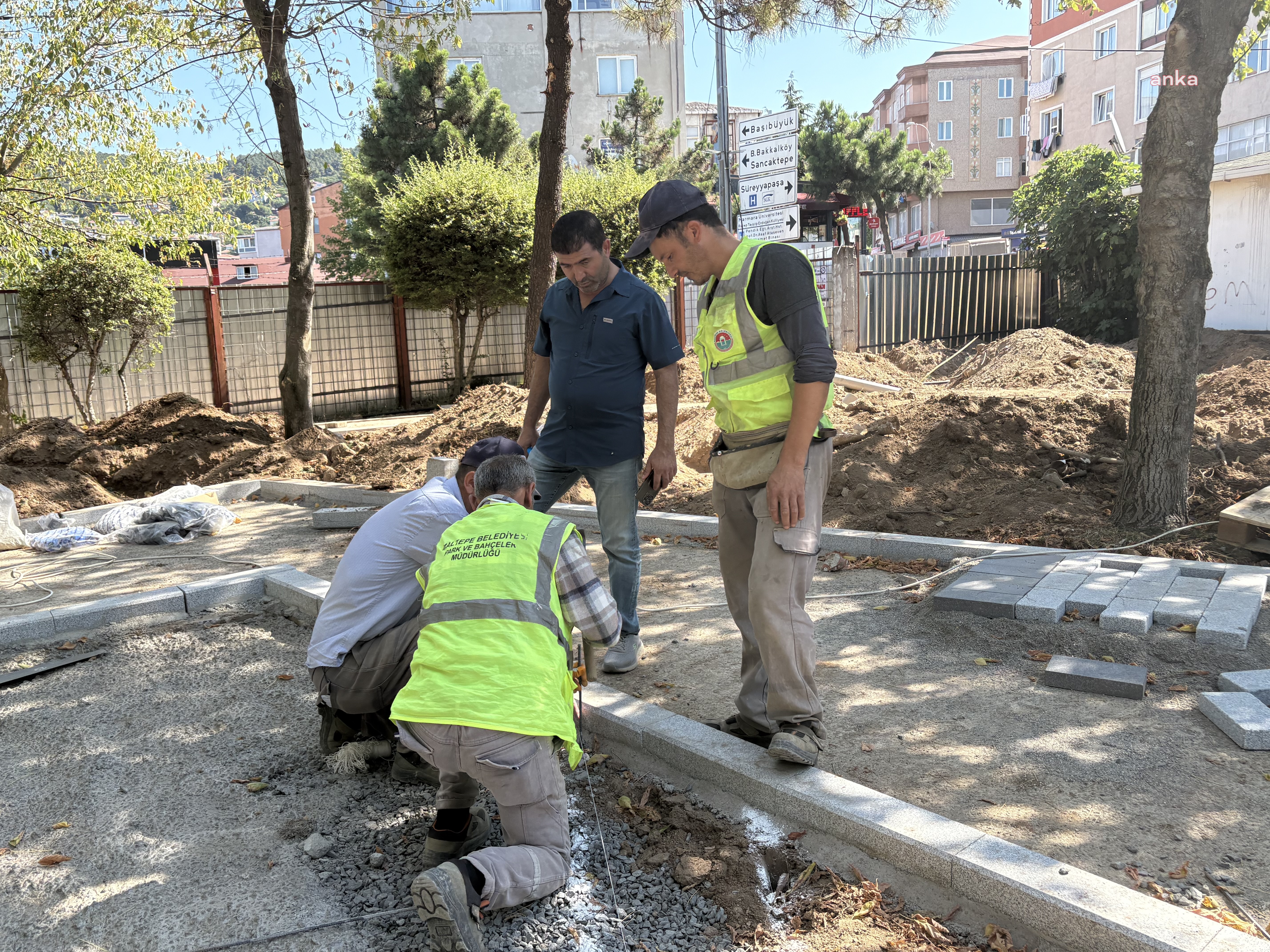 Maltepe'de parklar yenileniyor