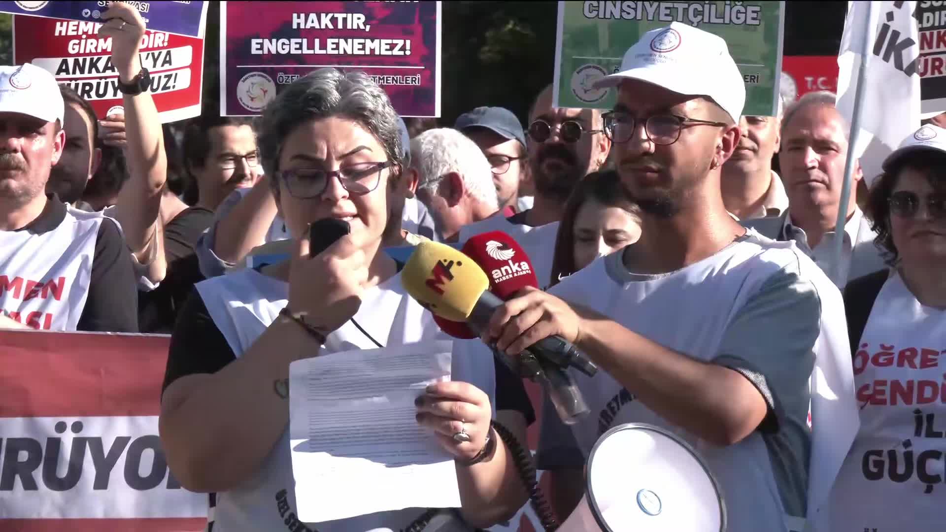 Özel Sektör Öğretmenleri: Bu eylemlerin sebebi görülmemek, duyulmamak, patronların insafına bırakılmak ve Milli Eğitim Bakanlığı tarafından yalnız bırakılmaktır