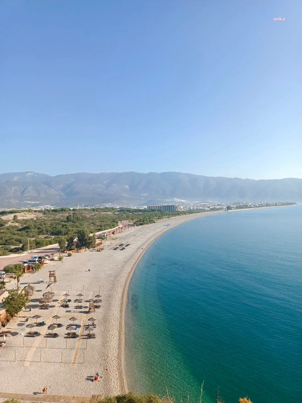 Demre sahilleri otellere açılıyor...