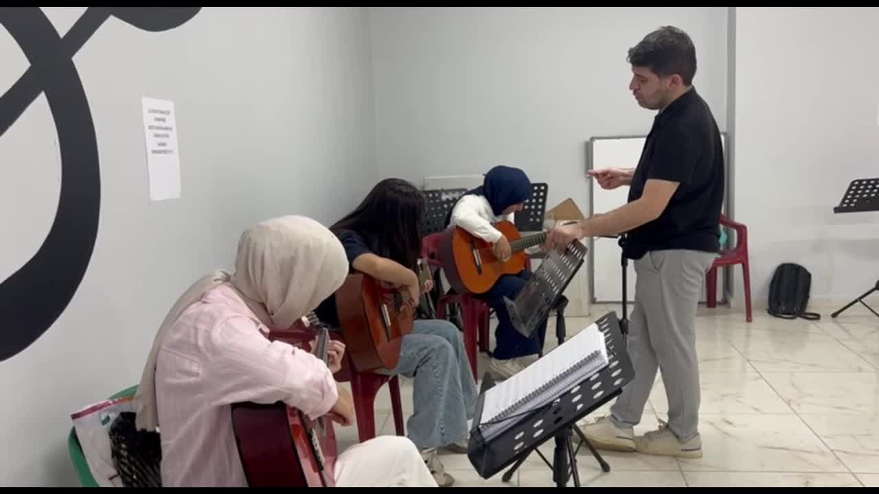Adıyaman Belediyesi Konservatuvarı yaz kurslarına yoğun ilgi
