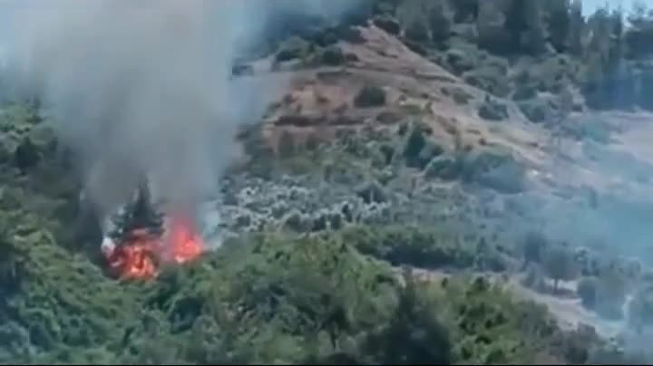 Osmaniye’nin Yarbaşı beldesinde orman yangını