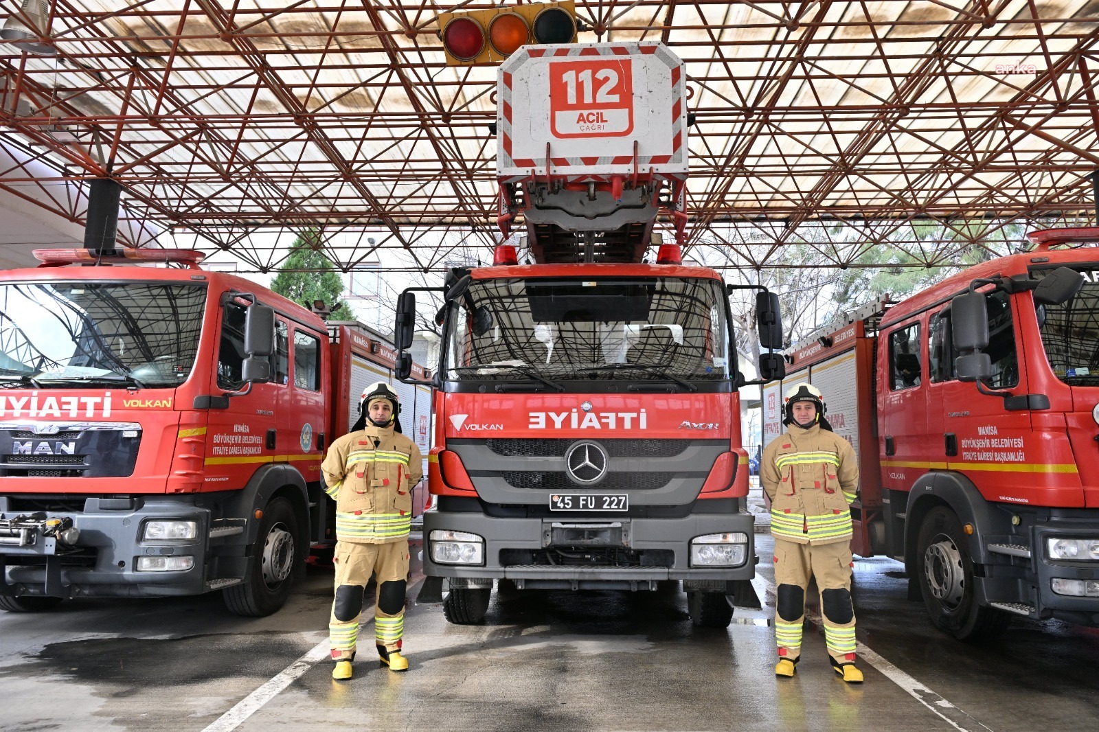 Manisa Büyükşehir Belediyesi İtfaiyesi, altı ayda yaklaşık 5 bin olaya müdahale etti