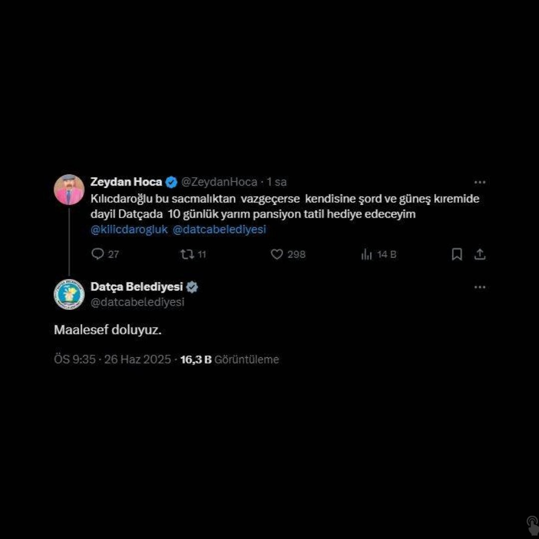 Datça Belediyesi'nin sosyal medya sorumlusunun işine son verildi