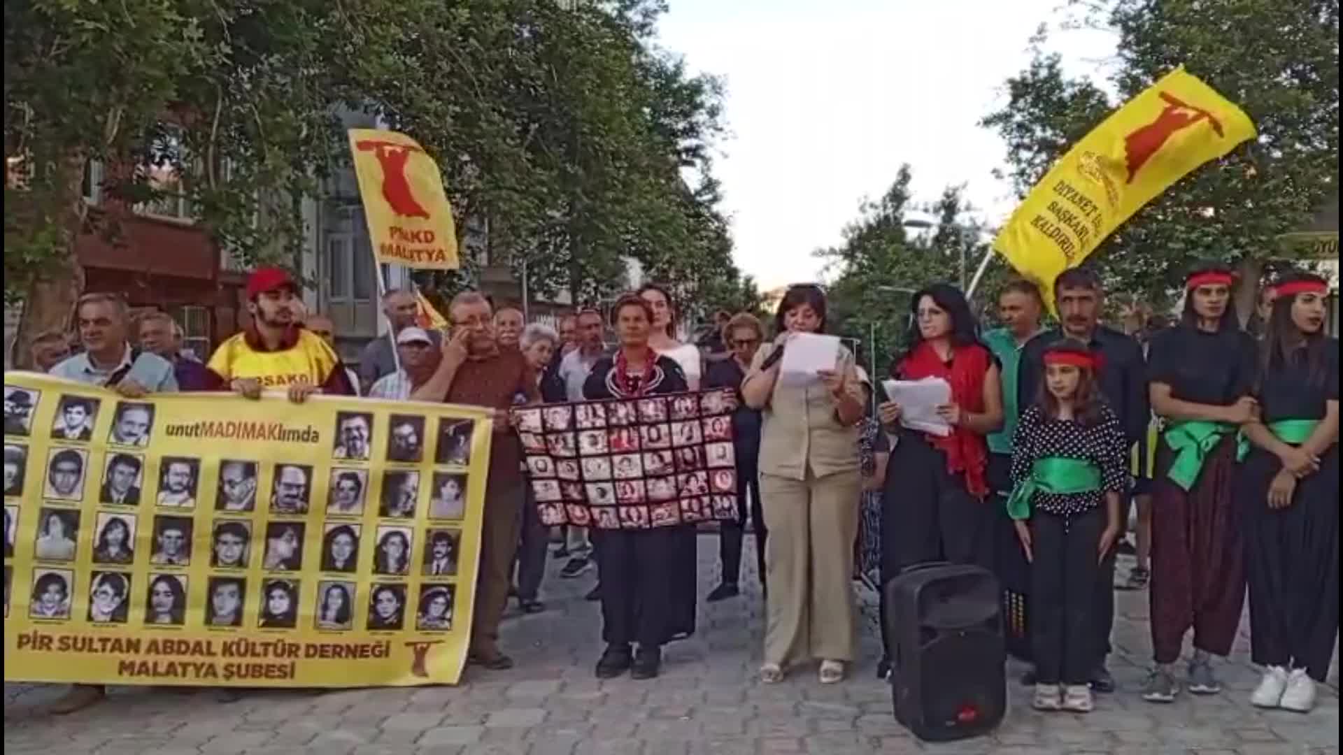 Malatya’da PSAKD’den 2 Temmuz çağrısı: Sivas’ı unutmadık, unutturmayacağız