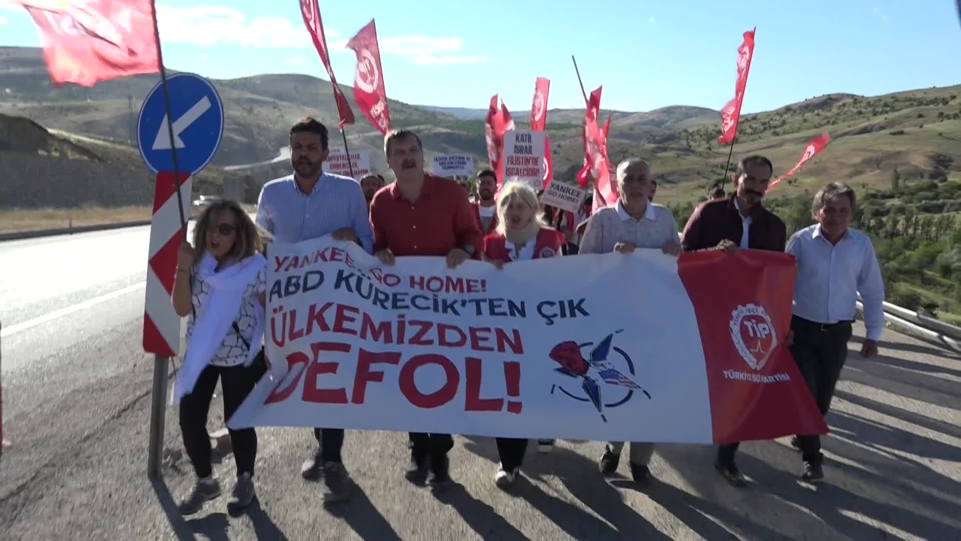TİP Genel Başkanı Erkan Baş, Kürecik Üssü önünde: Bu üs, emperyalizmin gözetleme kulesidir