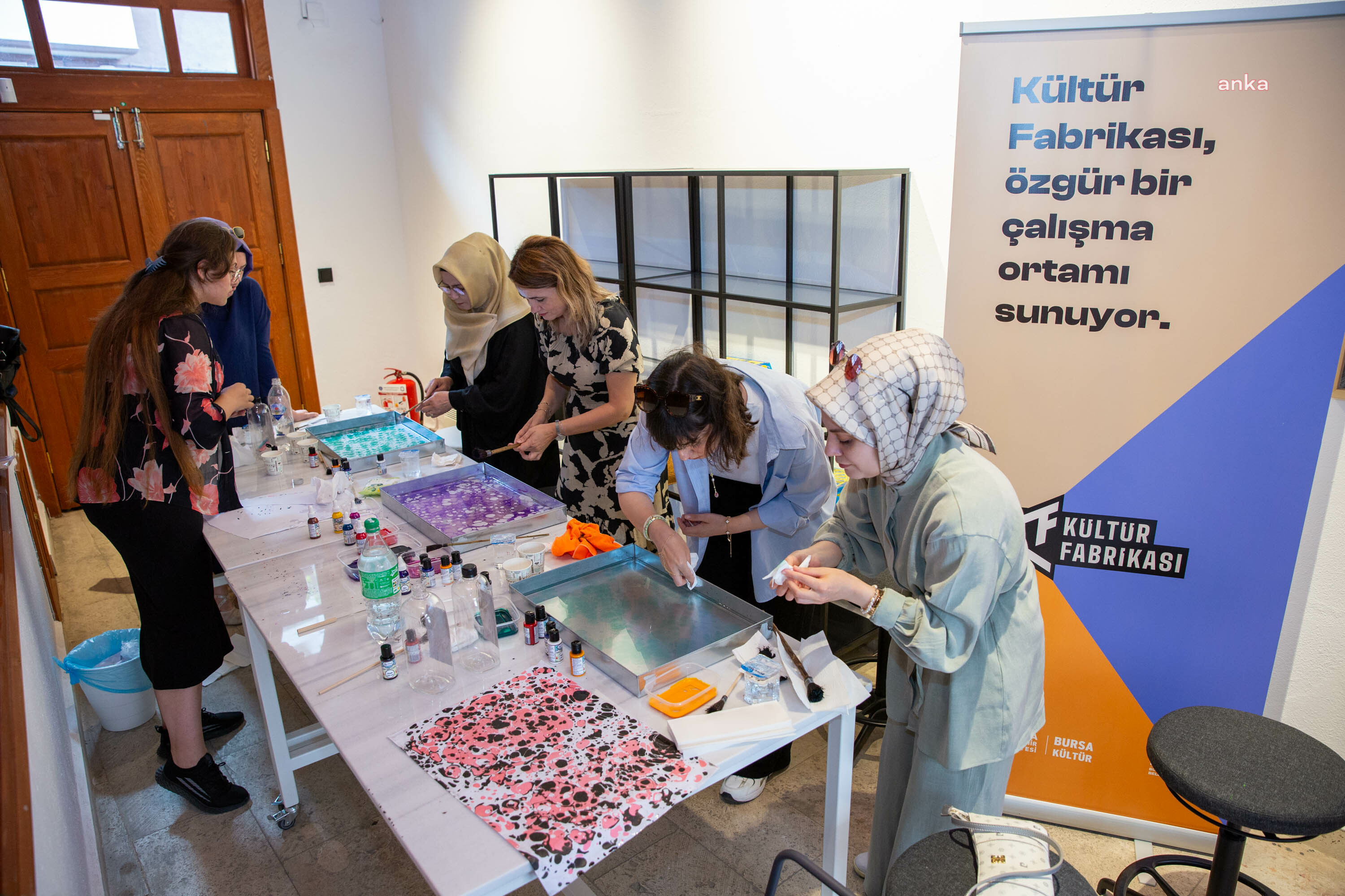 Bursa Kültür Fabrikası’nda sanat atölyeleri başladı