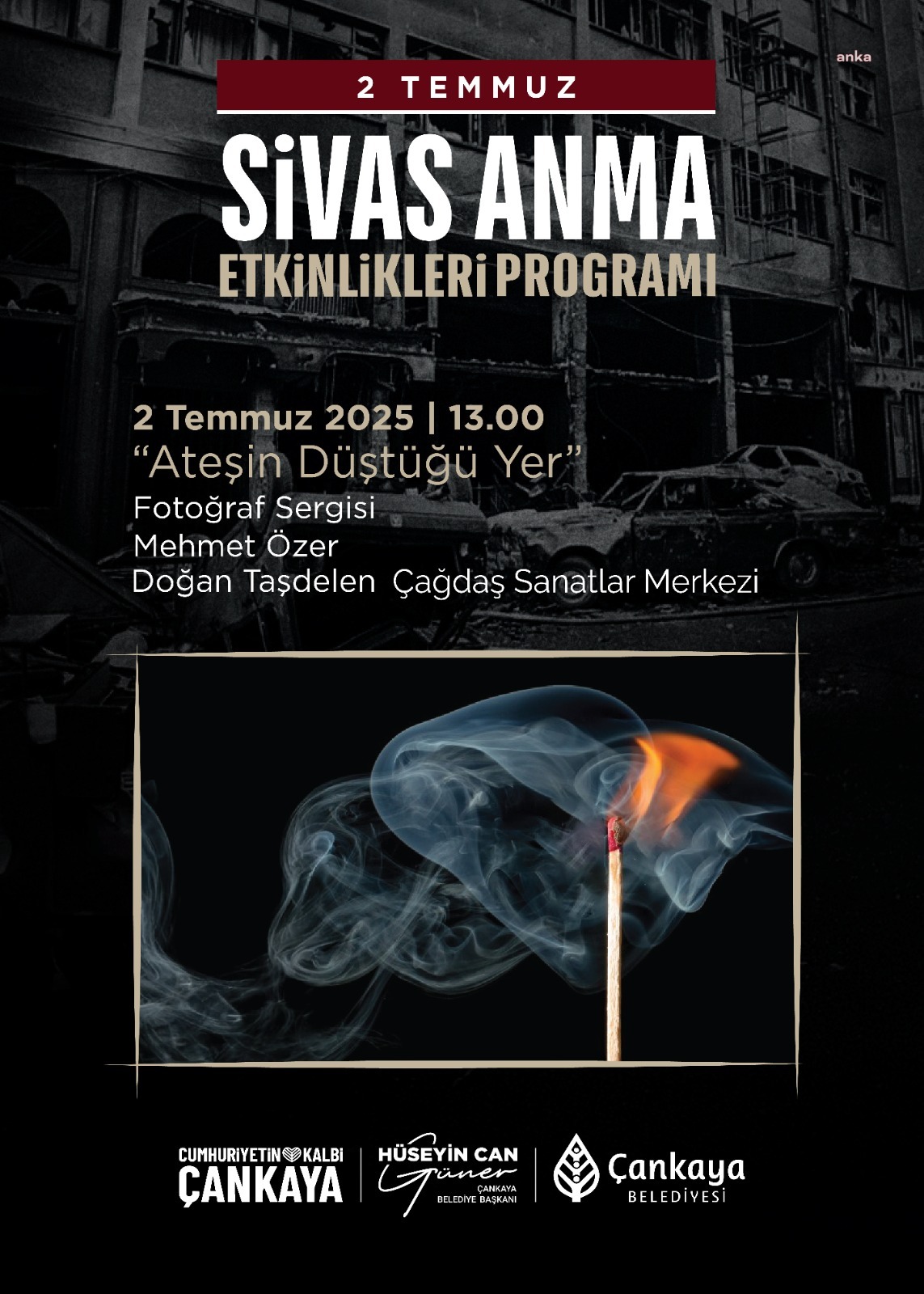 Çankaya Belediyesi’nden Madımak Katliamı anısına üç günlük anma programı