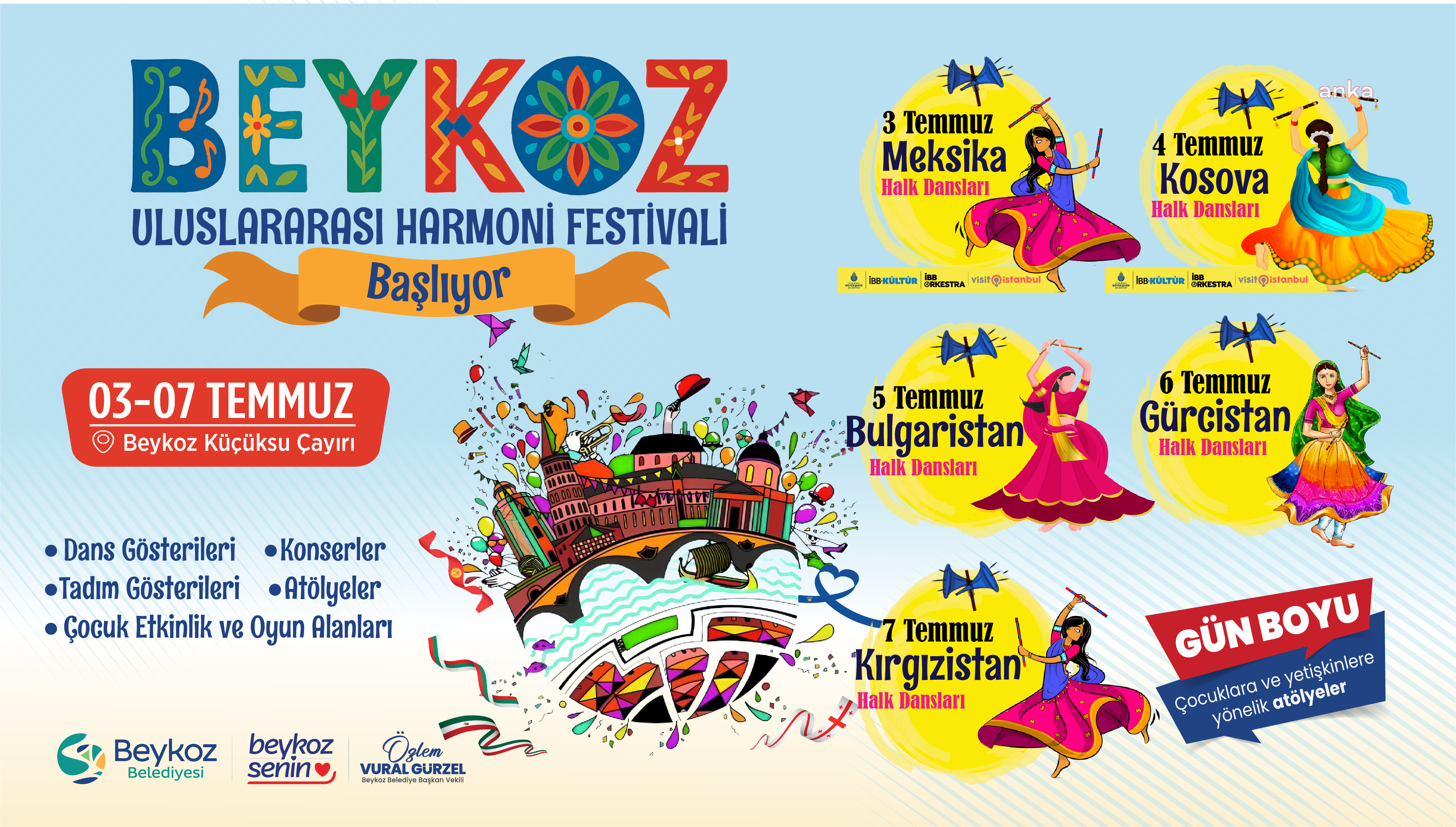 Beykoz Uluslararası Harmoni Festivali başlıyor