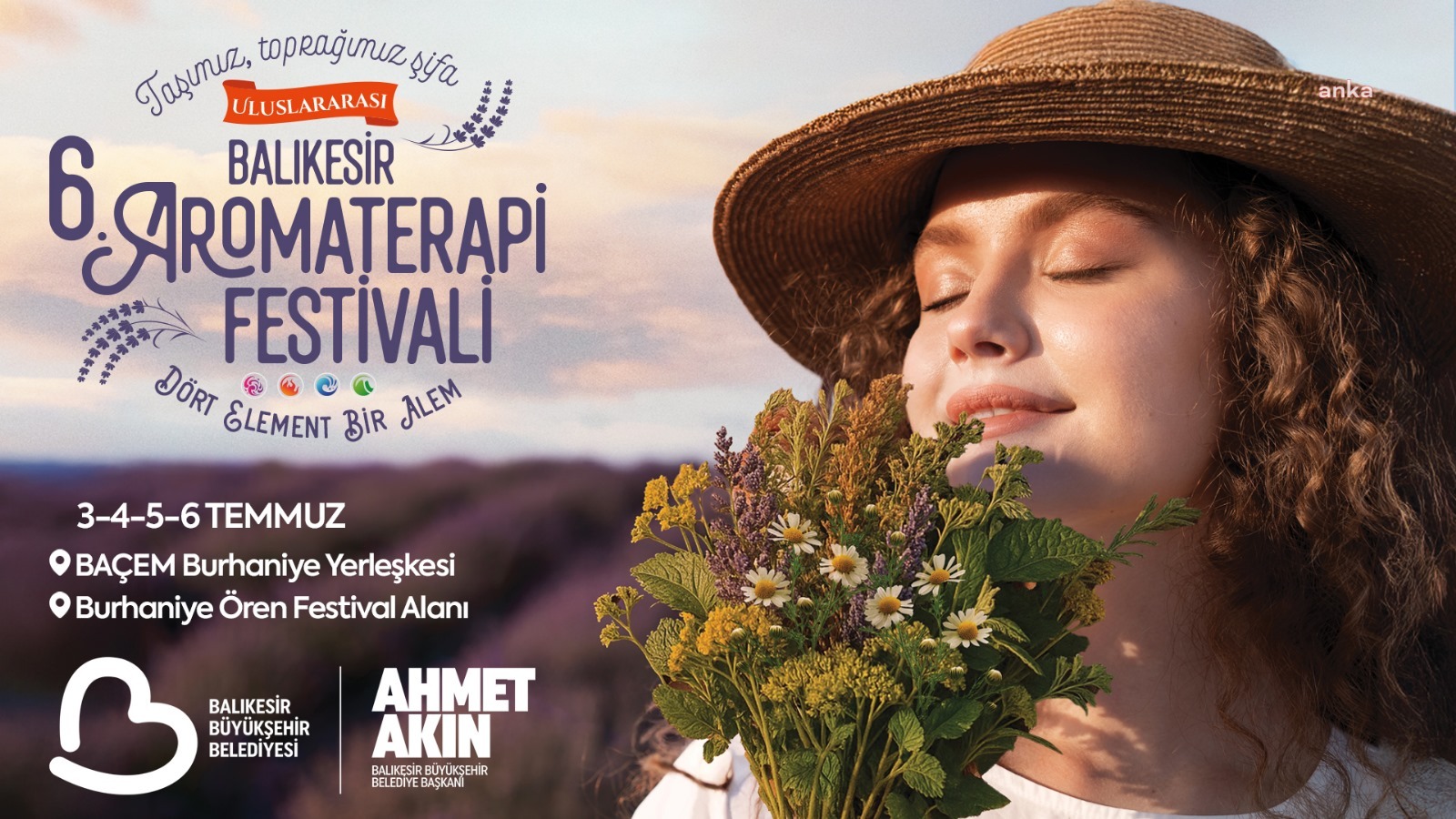 Uluslararası 6. Balıkesir Aromaterapi Festivali başlıyor