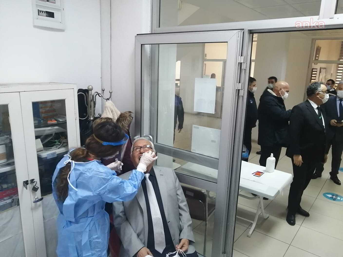 KDZ. EREĞLİ BELEDİYESİ PERSONELİNE COVİD-19 TESTİ YAPILIYOR