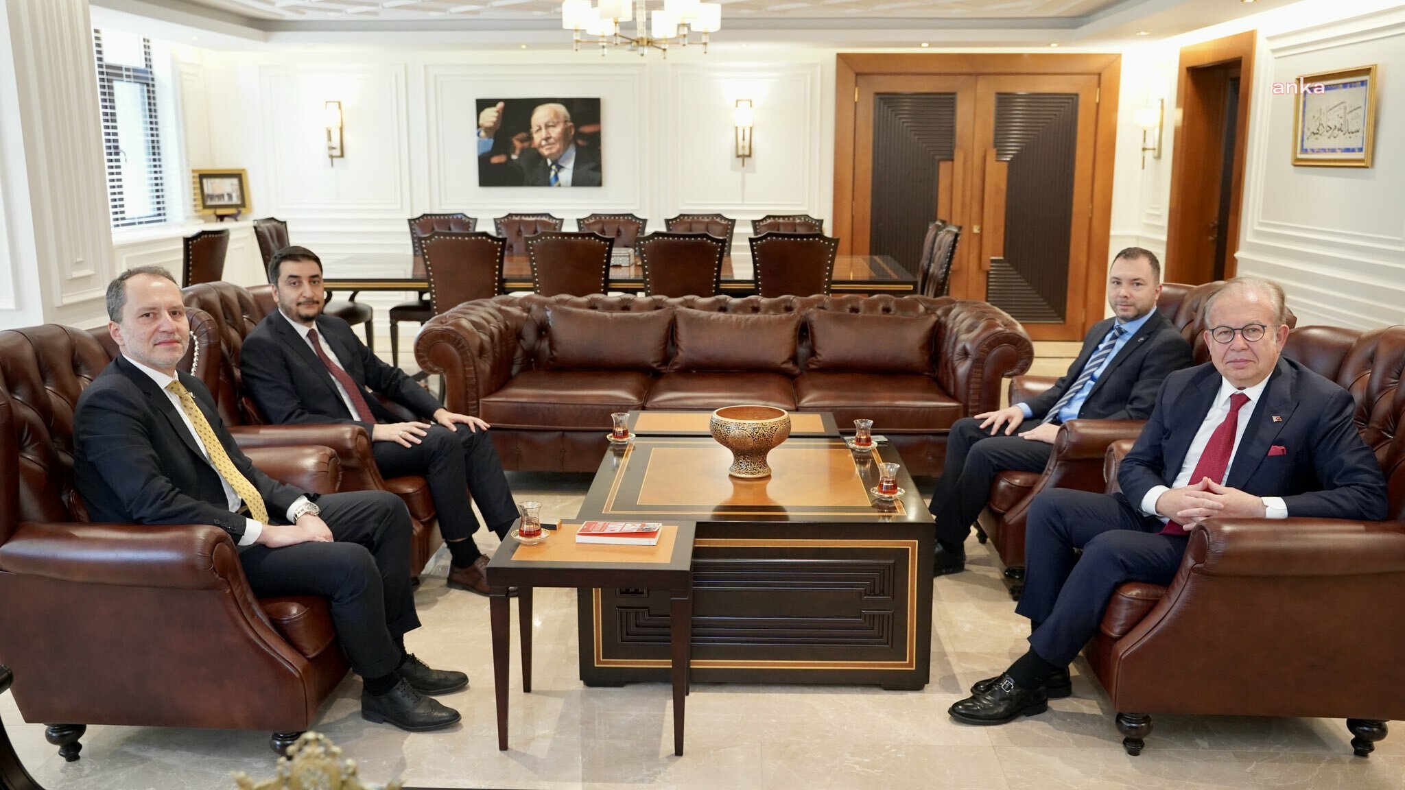 Cihat Yaycı’dan Yeniden Refah Partisi’ne ziyaret