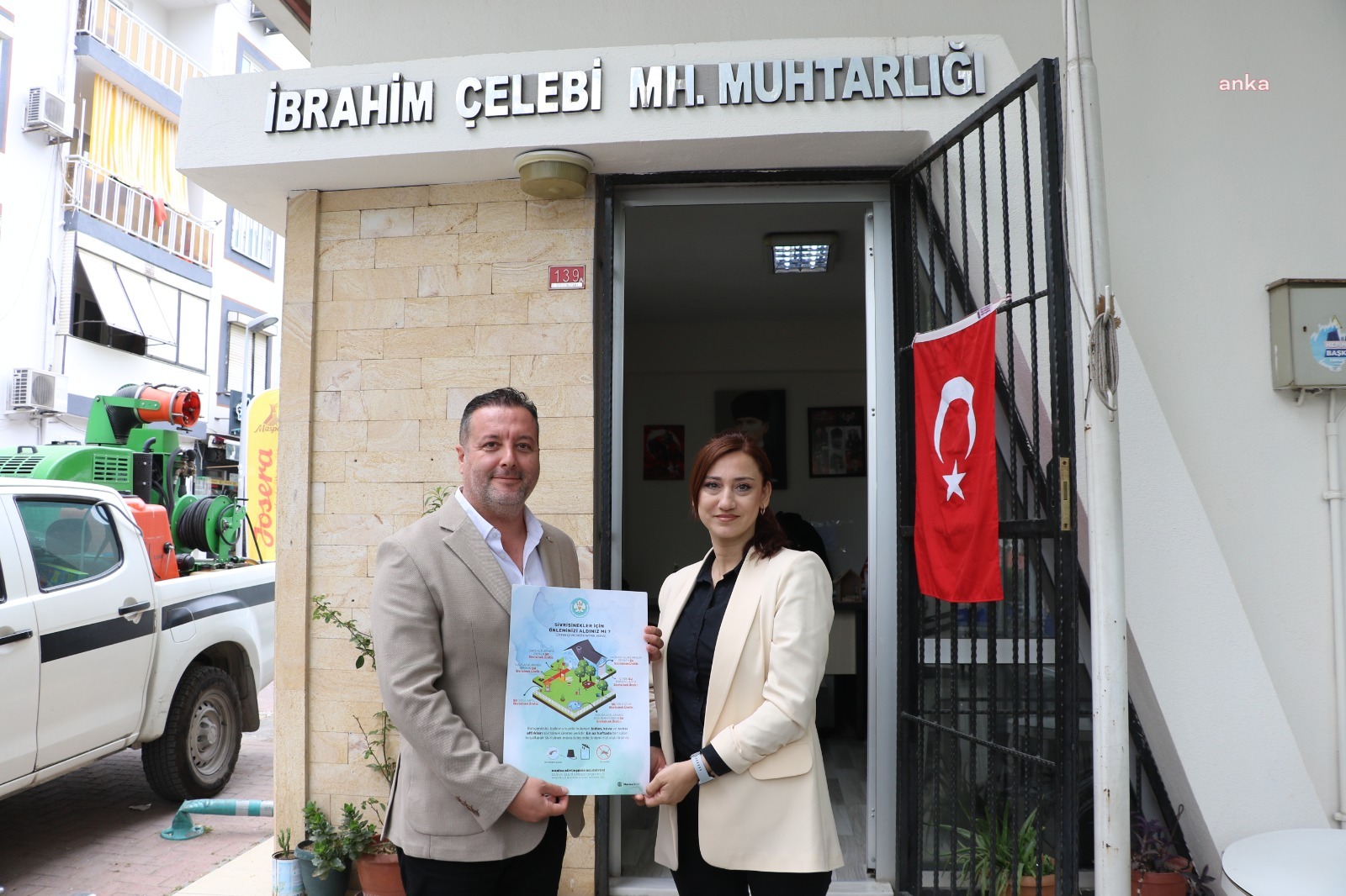 Manisa Büyükşehir Belediyesi, vektörle mücadele için muhtarlarla buluştu