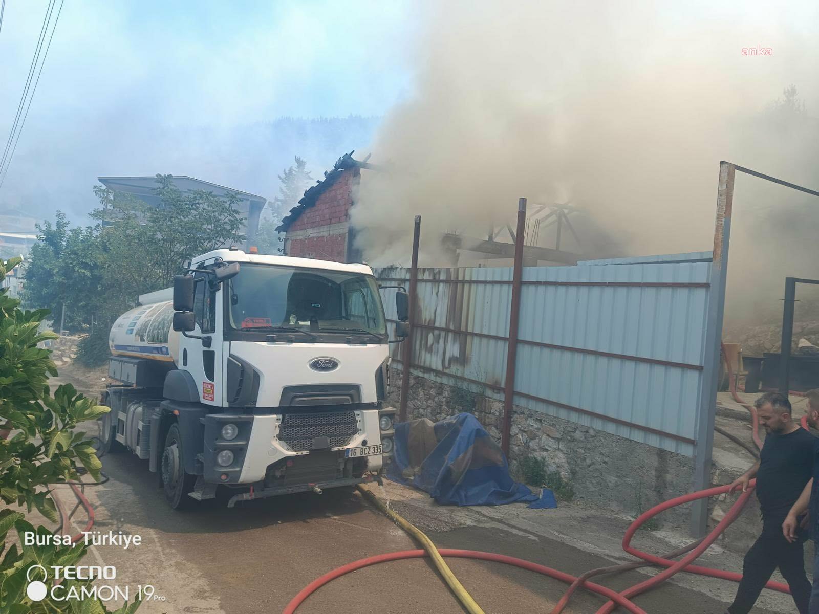 Bursa Büyükşehir Belediyesi İtfaiyesi, haziran ayında 3 bin 139 olaya müdahale etti