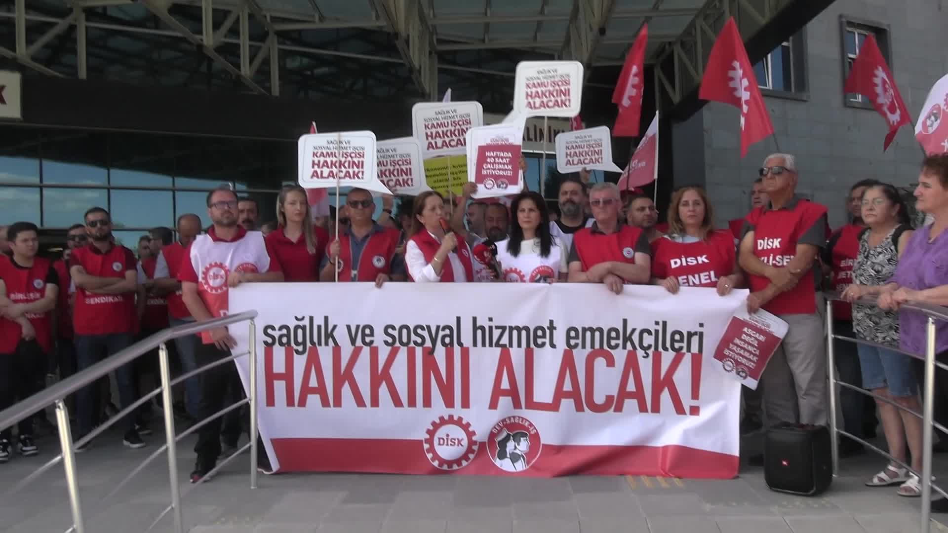 DİSK Genel Başkanı Çerkezoğlu Bilecik’ten seslendi: Çocuklarımızın geleceği için Ankara yürüyoruz