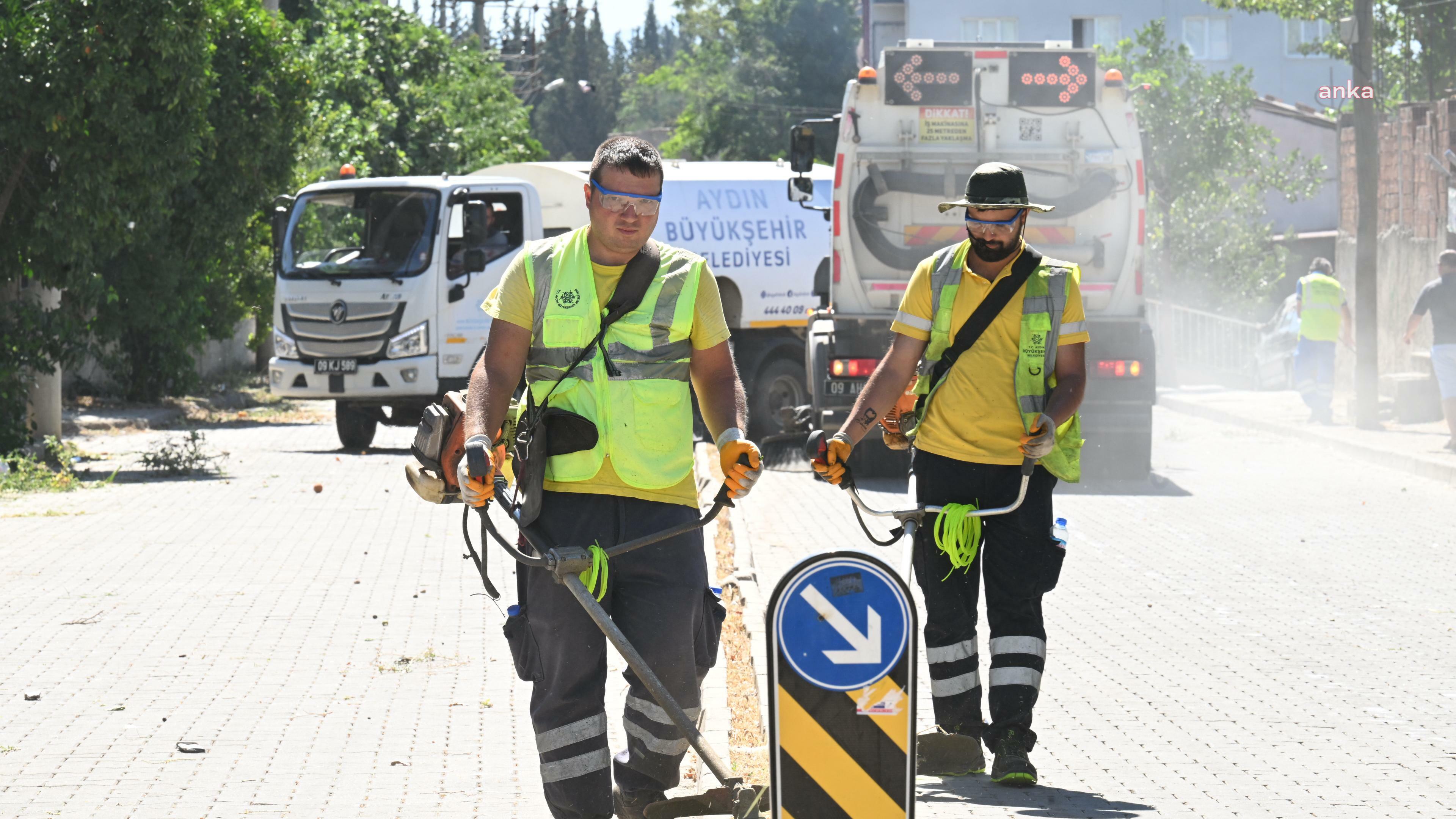Aydın Büyükşehir Belediyesi'nden Umurlu’da temizlik seferberliği